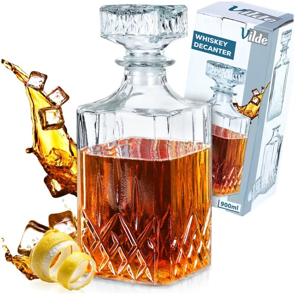 Whiskykaraff i glas 900 ml