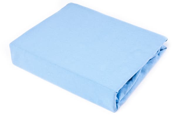 JERSEYBLÅTT DRA-IN-LAKAN 120x60