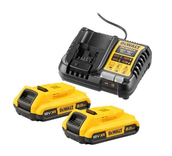 DEWALT LADDARE DCB1104 +2x4.0Ah DCB1104M2