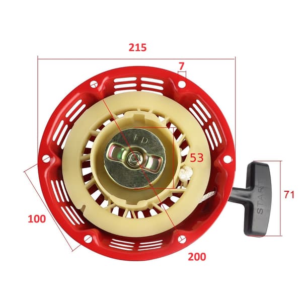 JUMPERSTARTER STARTER TIL BENZINPUMPER GENERATORKOMPAKTOR