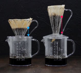 Drip kaffebrygger Cafec Tritan Dripper Deep27 Clear