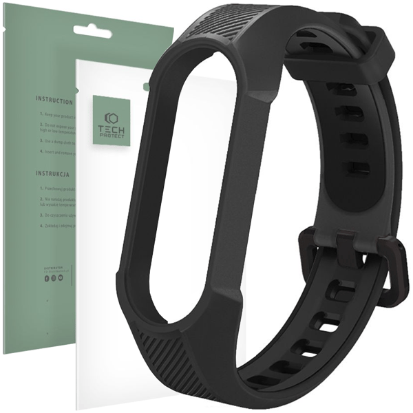 TECH-PROTECT ARMOR XIAOMI MI SMART BAND 5 / 6 / 7 / NFC MUSTA