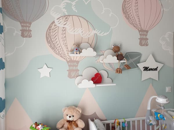 Cloud-hylder sæt med 3 MOLI-Elegance