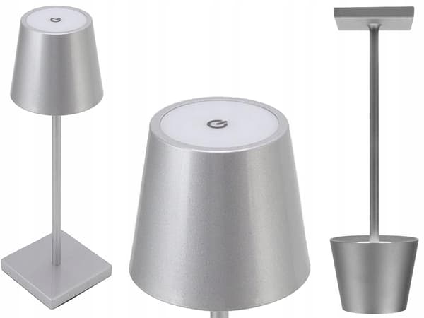 Lampe metal 3000 sølv (10) GAB_B