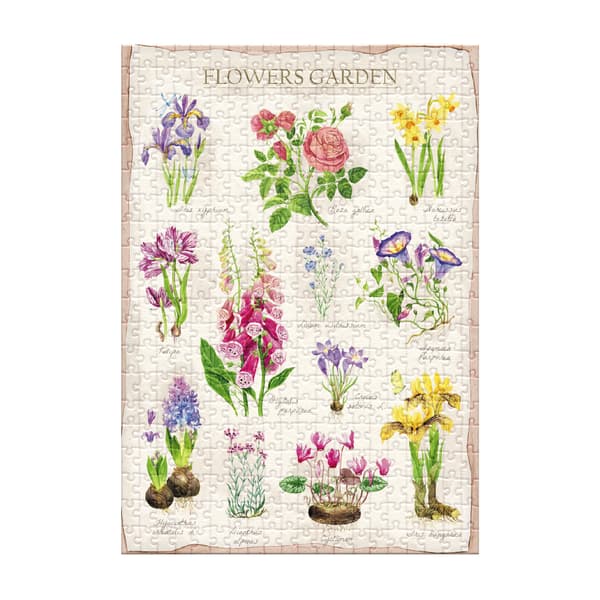 Easy-L Puslespil "Botanik. Blomsterhave" 300614