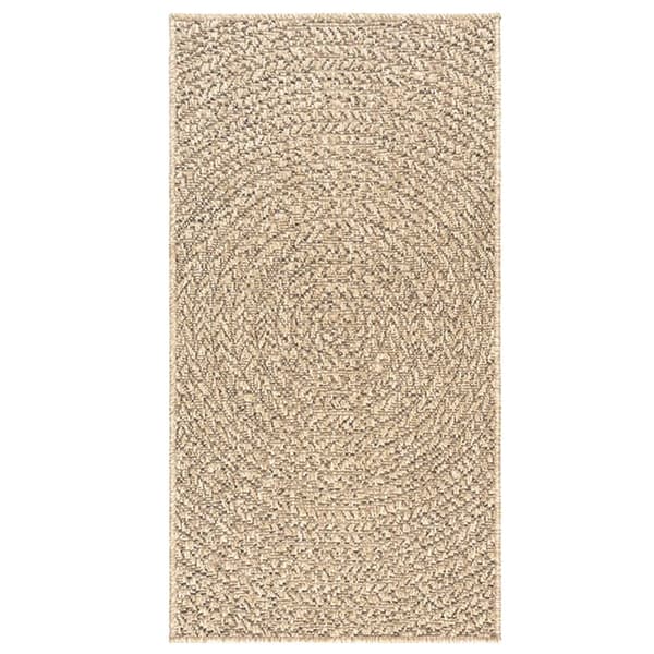vidaXL ZIZUR Tæppe, 100x200 cm, Jute Style