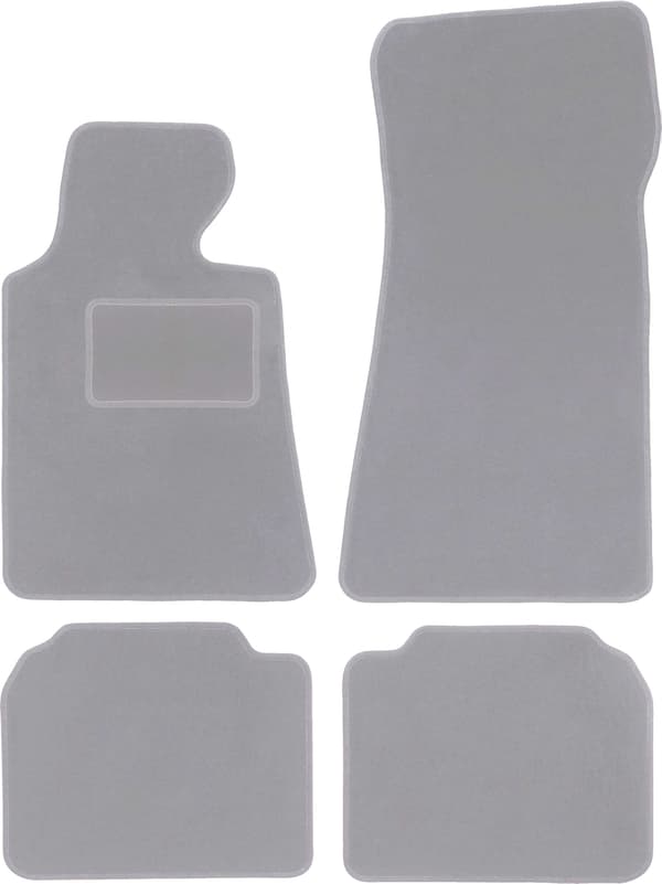 Grå bilmattor för BMW 7 E32 sedan (1986-1994)