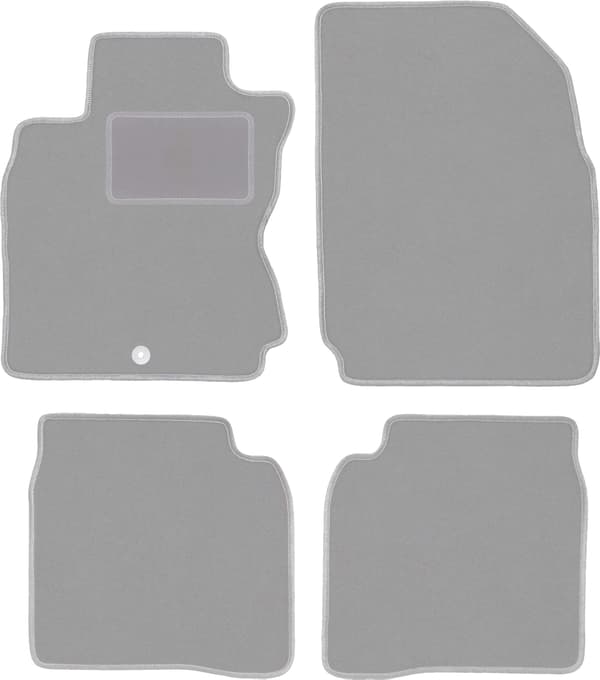 Harmaat auton matot Nissan Note I E11 minivanille (2006-2012)