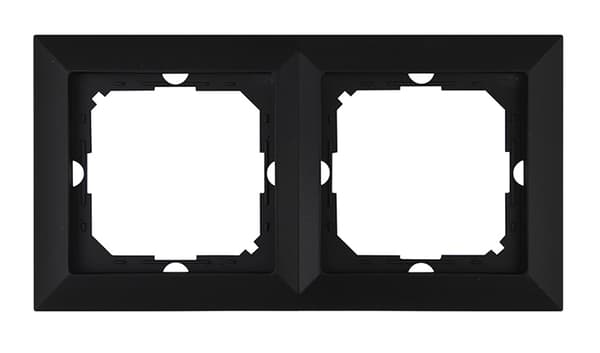PEARL DOBBELT STEL MAT SORT - E+9001511