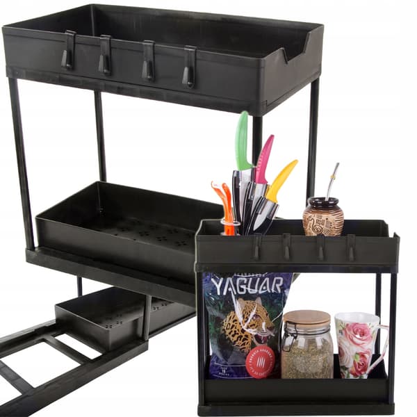 Køkkenorganisator W-518 sort (16)