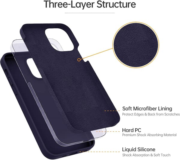SKAL TILL IPHONE 12 MINI 5,4' MARINBLÅTT SILIKON