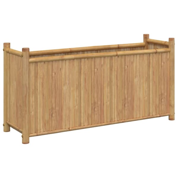 vidaXL Blomkruka, 100x30x50 cm, Bambu