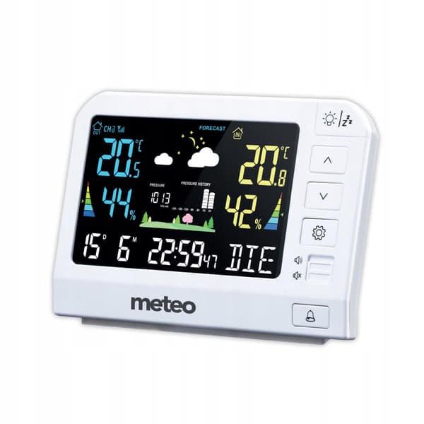 METEO SP205 VEJRSTATION HYGROMETER UDENDØRSSENSOR DCF