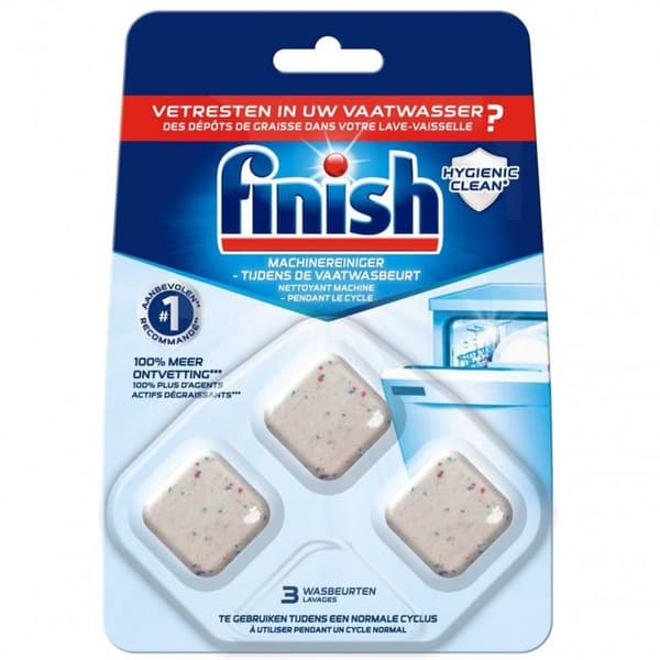 Finish rengöringstabletter för diskmaskin 3 st