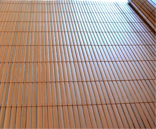 DOBBELTSIDIGT PVC-ALKONMÅTTE 1x3 m, brun