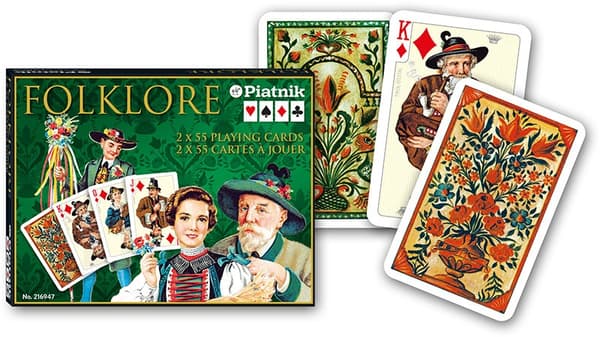 PIATNIK LUX FOLKLOR spelkort