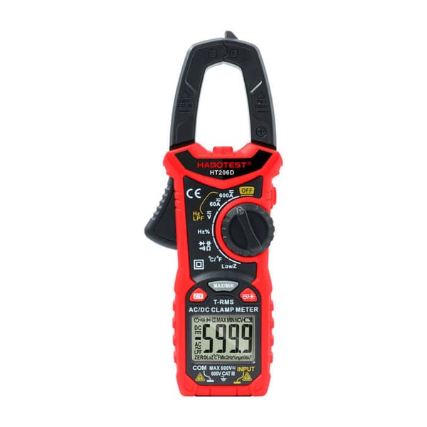 Habotest HT206D Digital tangmeter med sand RMS, NCV og LPF