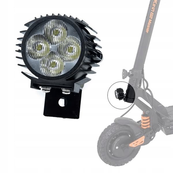 Original Kukirin G2 Master/G2 Max/G2 Pro LED-forlygte med horn