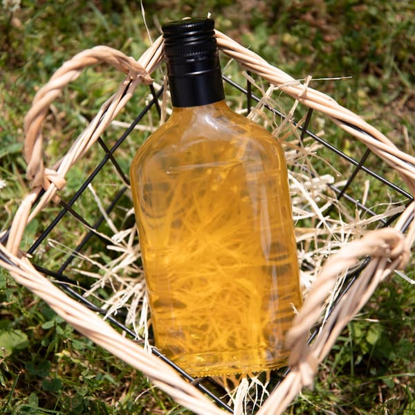 50x Glasflasker FLASK 350ml + låg til MOONLIGHT Alkohol Vin
