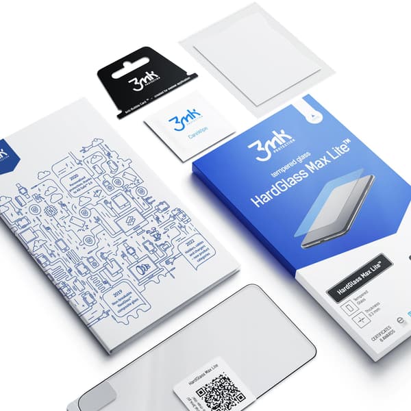 Redmi Note 13 Pro+ - 3mk HardGlass Max Lite Sort