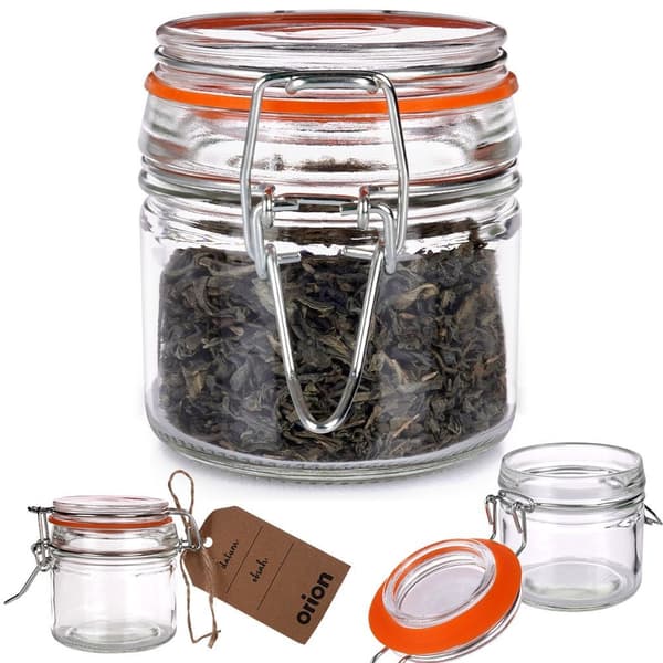 Glasburk med klaff 100 ml