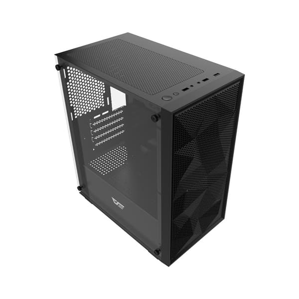 darkflash M305 Mesh blæserløs computerkasse (sort)
