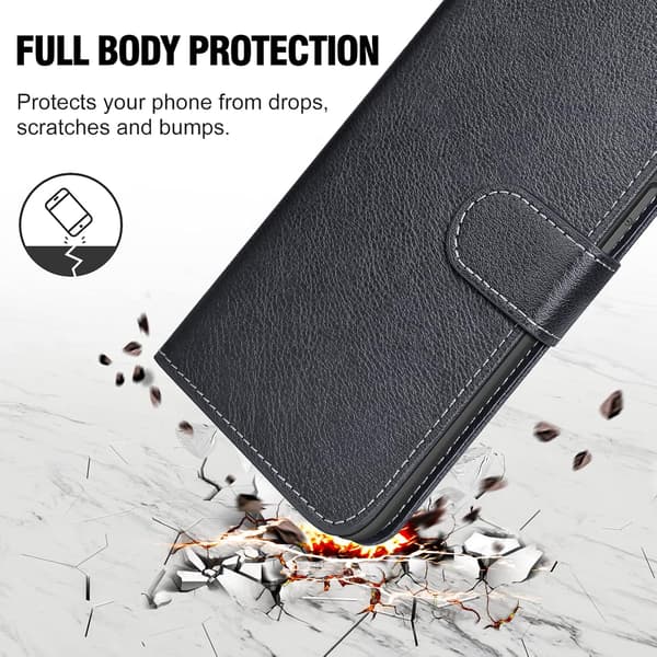 COVER TIL APPLE IPHONE 13 PRO MAX LUKKET MED FLAP SORT A2484