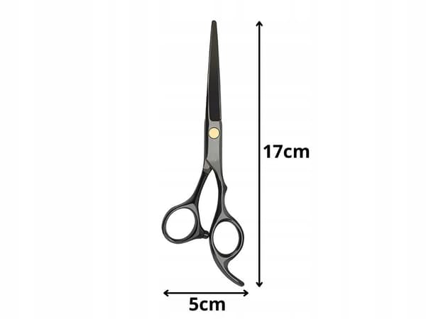 Frisørsakse sorte 17 cm (200) GAB_A