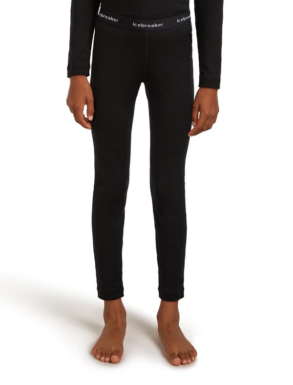 ICEBREAKER K 200 OASIS LEGGINGS SORT, 3