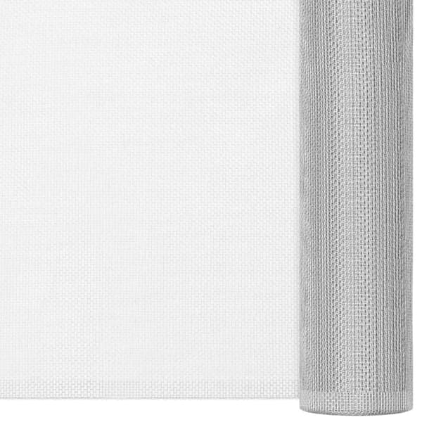 vidaXL aluminiumsnet, 80 x 2000 cm, sølv