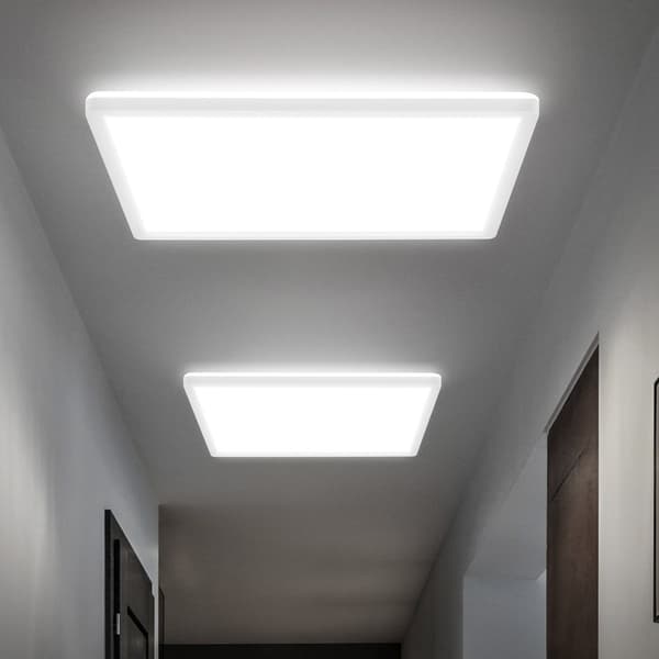 LOFTSLAMPE - LED PLAFON 22W PANEL - NEUTRAL farve - STUE - KØKKEN