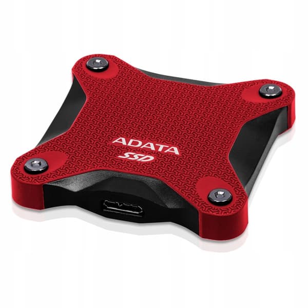 ADATA SD620 1TB SSD Rød, USB 3.2, stødsikker