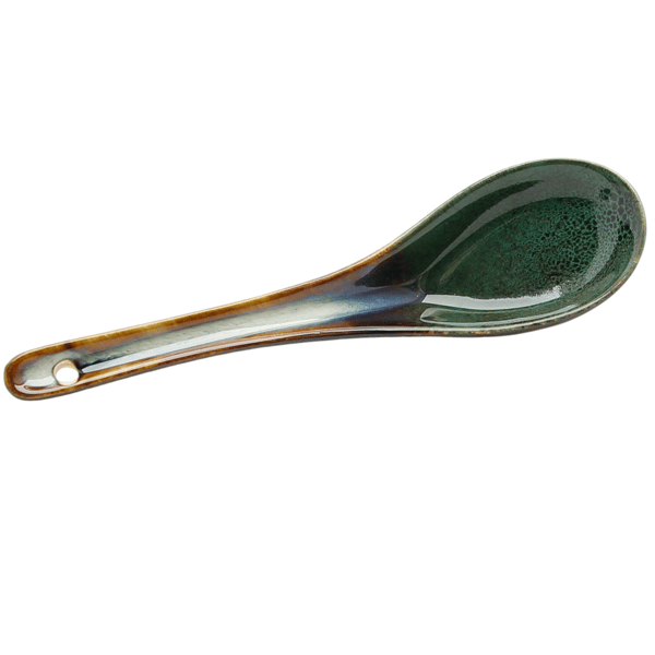 KERAMISK RAMENSOPPSKED 15 ml. MIDDAGSKED 16,5 CM