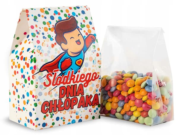 Gave til kærestedag boks slik chokolade