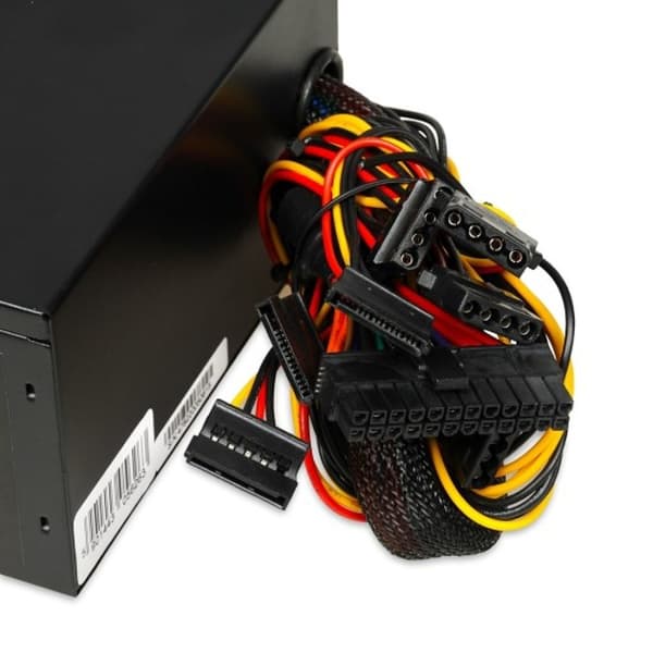 IBOX AURORA 500W strømforsyning, 14 cm blæser, hvid