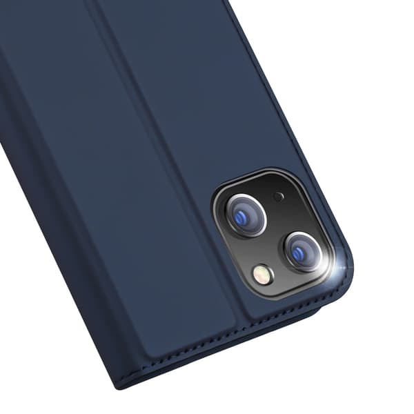 Dux Ducis Skin Pro iPhone 15 Plus Flip-cover med pung - Blå