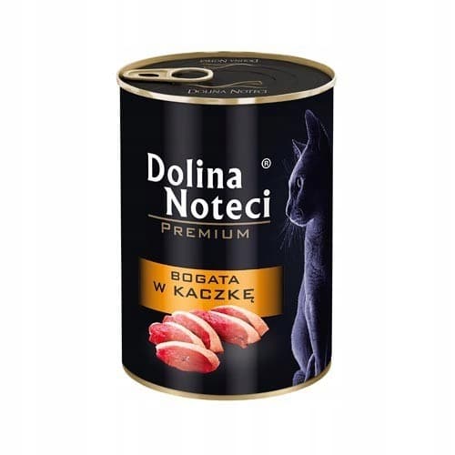 Dolina Noteci vådfoder til katte med kalvekød og and 24 x 400 g