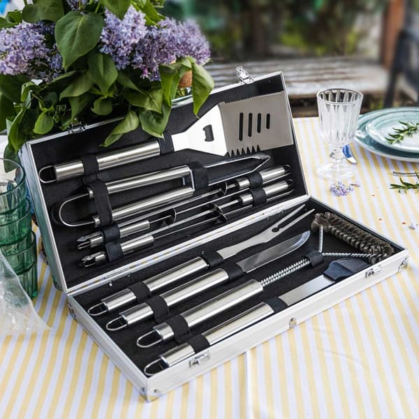 KLAUSBERG KB-7901 GRILLAUSTYÖKALUSARJA LAUKOSSA