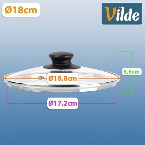 Glaslock 18 cm
