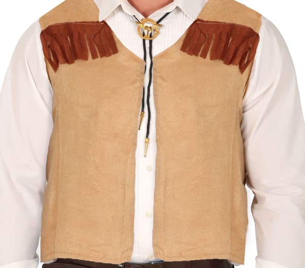 Indian Cowboy Apache Sheriff Vest M/L