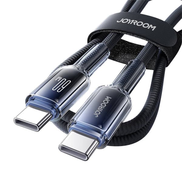 Joyroom S-A42 60W 1,2m sort USB-C-kabel