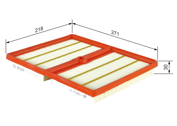 ILMANSUODATIN F026400611 BOSCH
