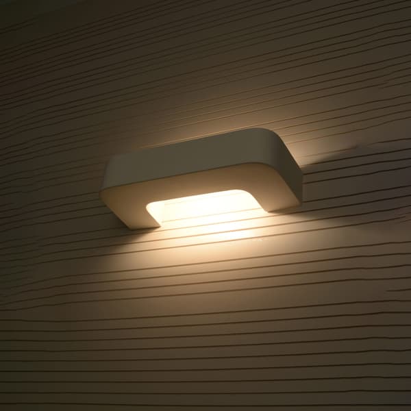 Vägglampa Nova 1 E27 Vit Lumilo 00.119.34