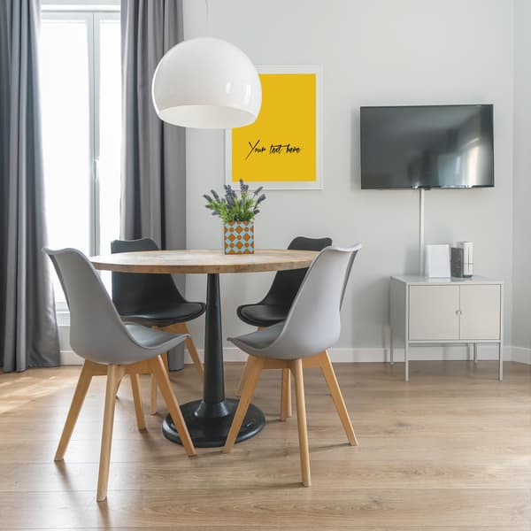 Modern stol Nantes DSW grå