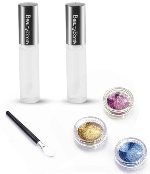 GLITTER TATTOO SÆT TIL BØRN VASKBART FARVERIGT GLITTER SÆT
