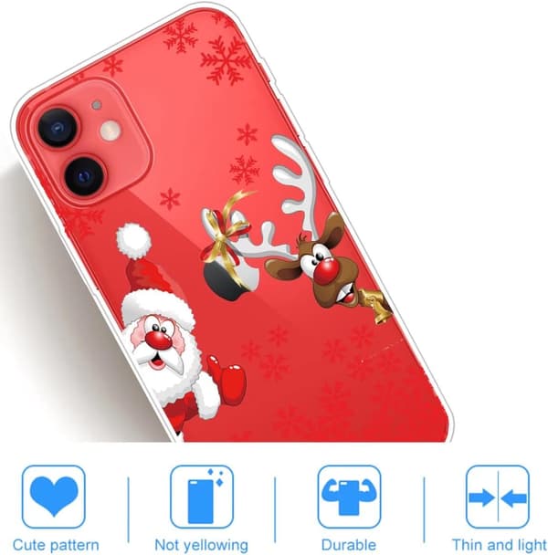 JULSKAL I HÄRDAT GLAS FÖR IPHONE 12/12 PRO
