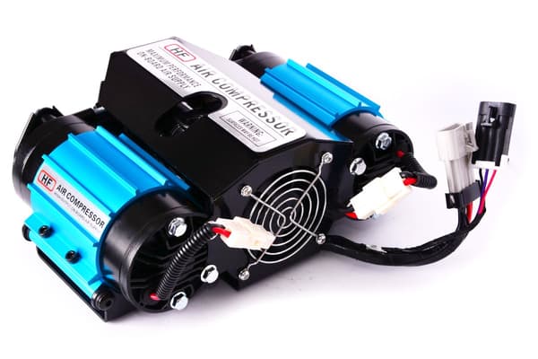Kaksimäntäinen ilmapumppu HF 12V