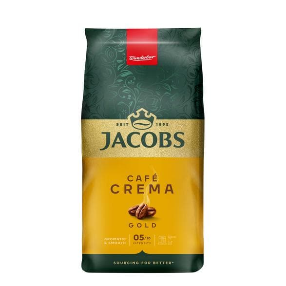 Kaffe hele bønner JACOBS Crema 1kg
