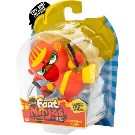 PRUTE NINJAS Figur med Lyd Prutte Raseri 70711