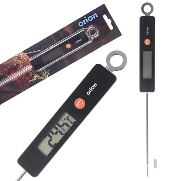 Elektronisk kötttermometer med införbar sond 28 cm